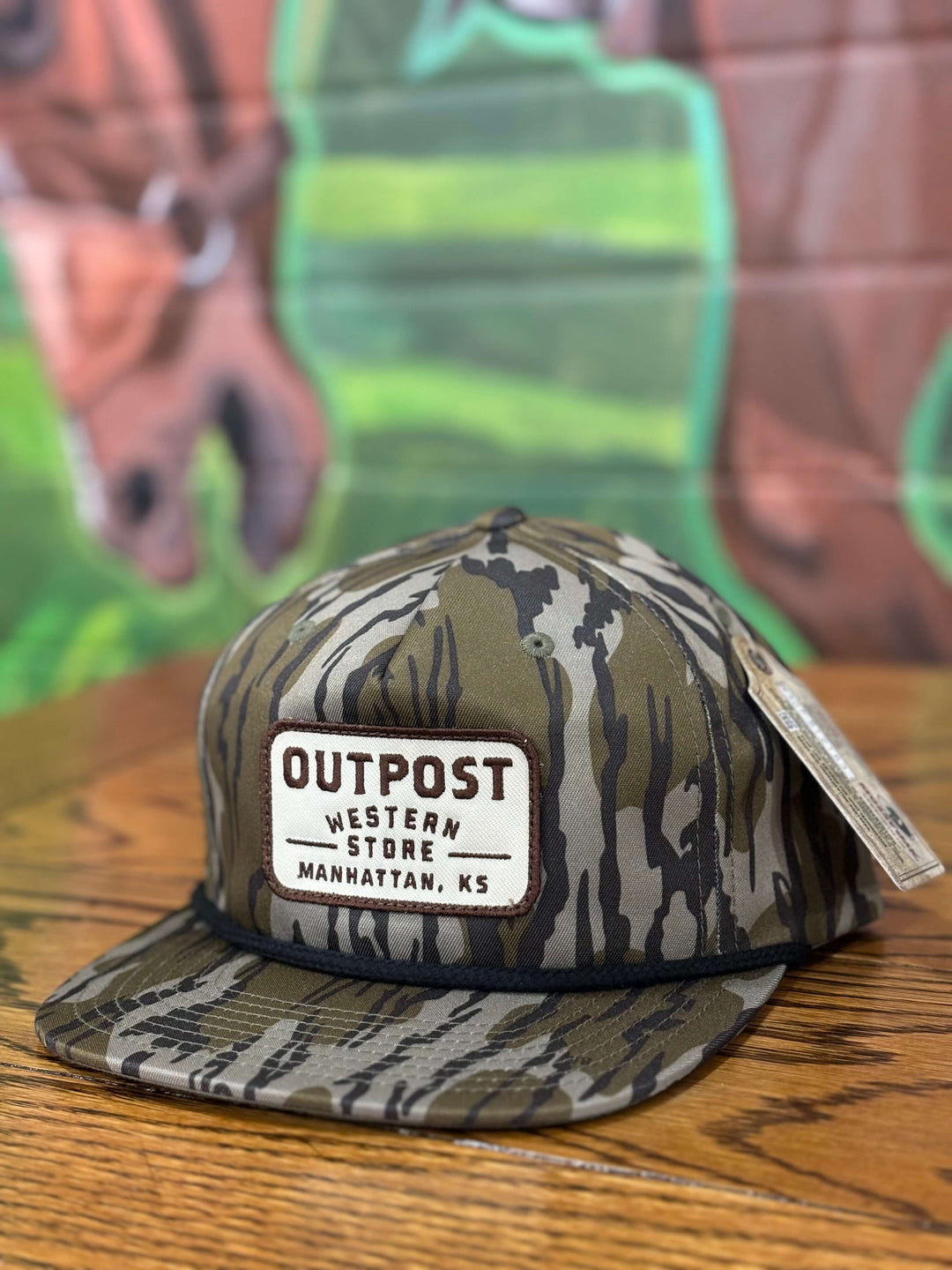 Outpost Richardson Mossy Oak Rope Cap