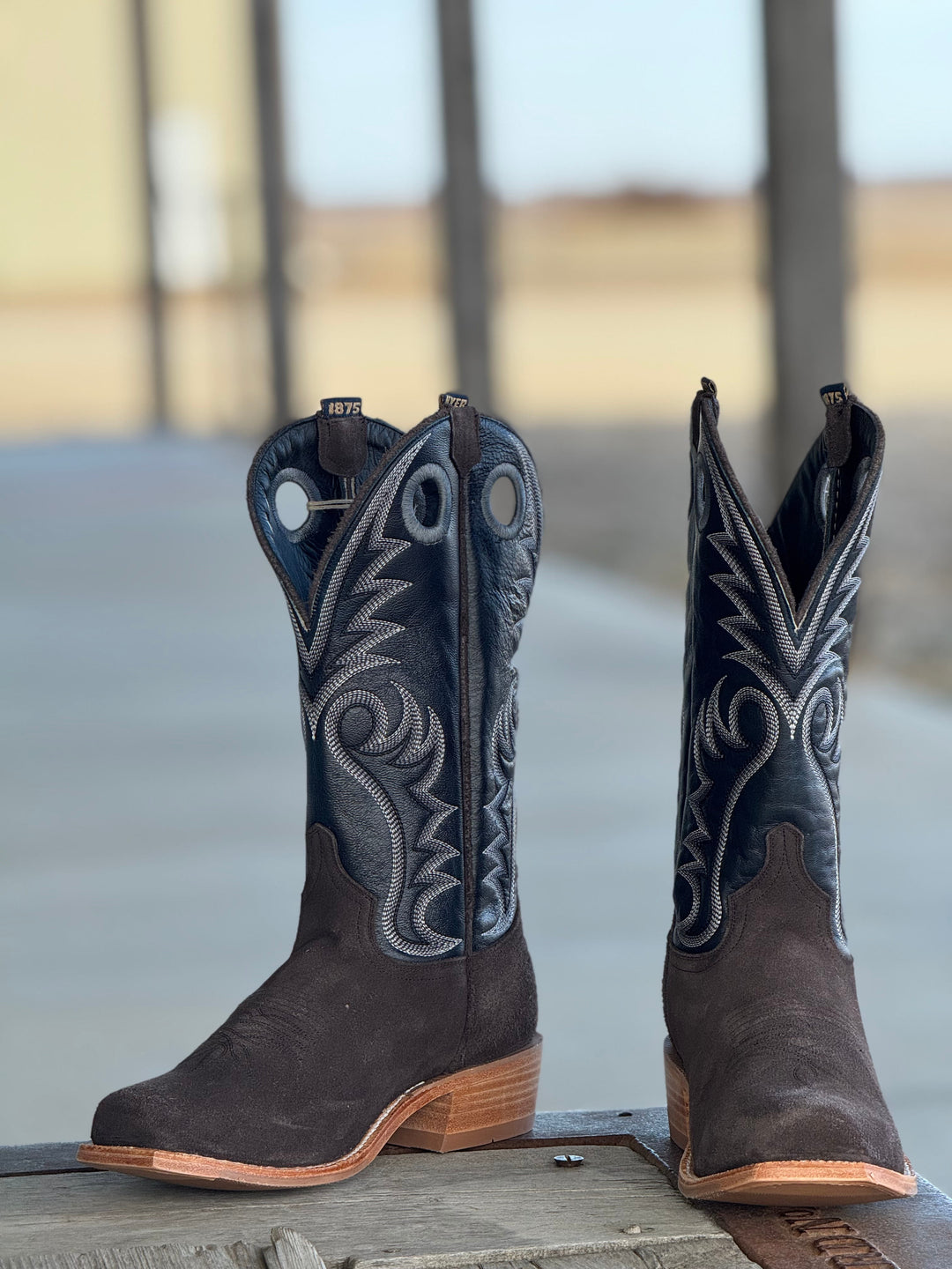 HYER Boot Co. | McCune Charcoal Roughout Boot