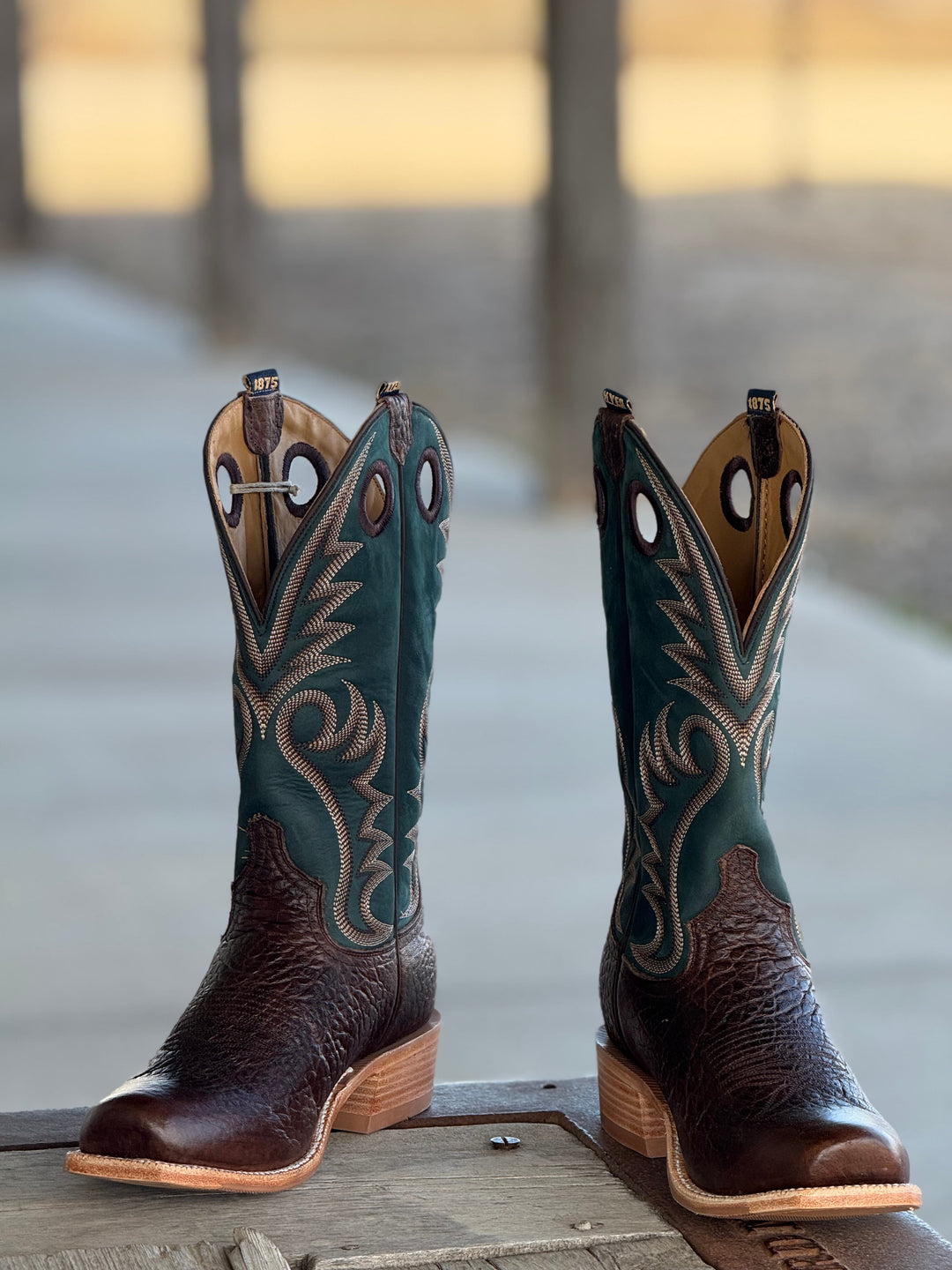 HYER Boot Co. | McCune Matte Chocolate Bison Boot