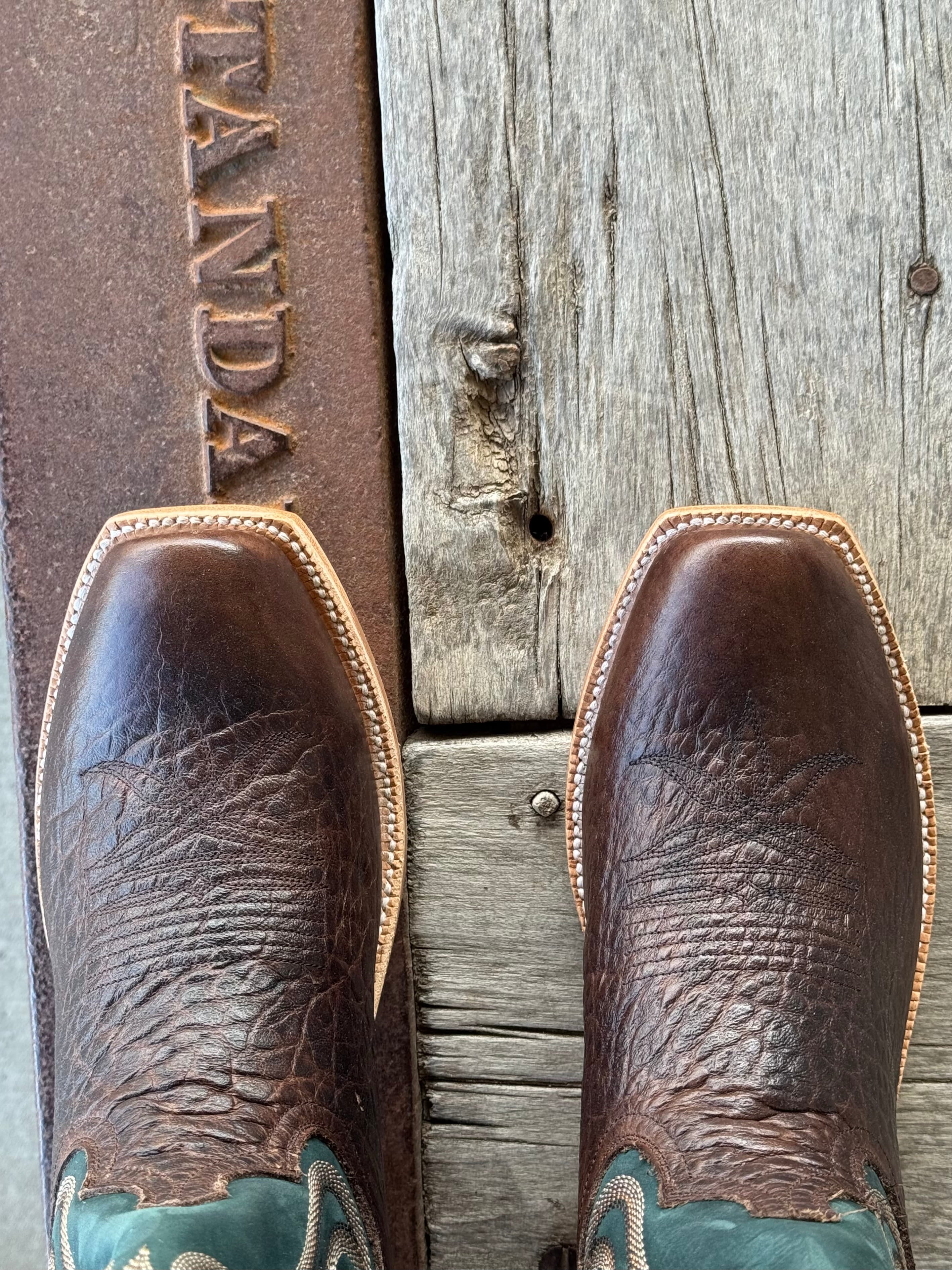 HYER Boot Co. | McCune Matte Chocolate Bison Boot – Outpost