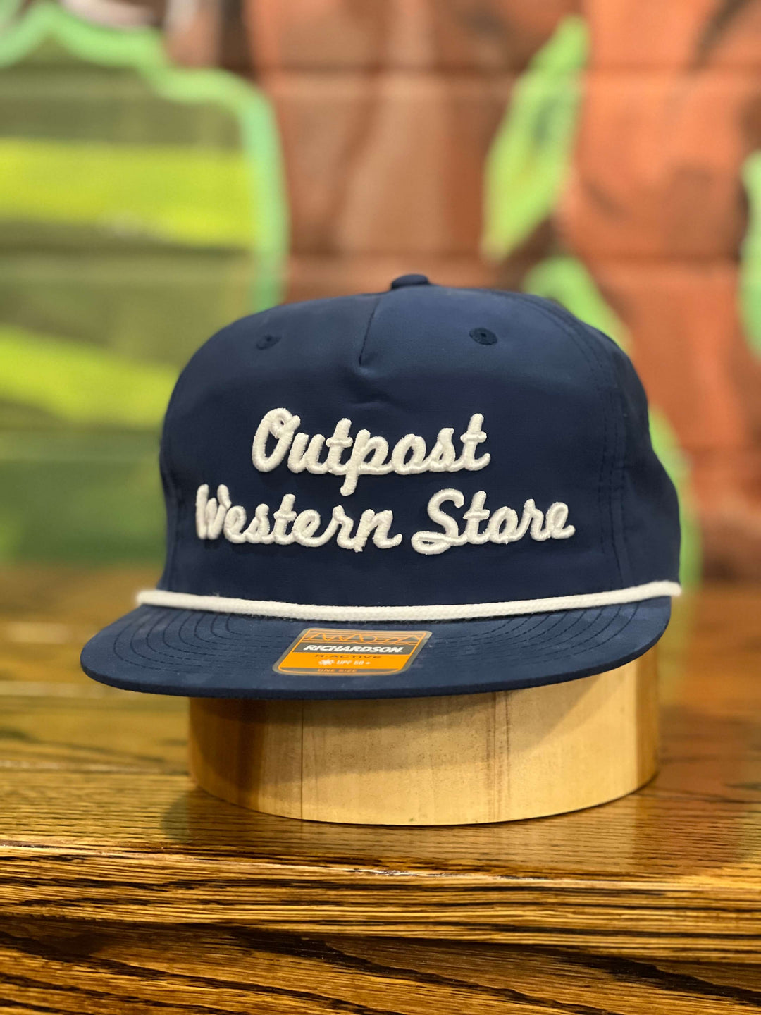 Outpost Richardson Script Rope Cap | Navy