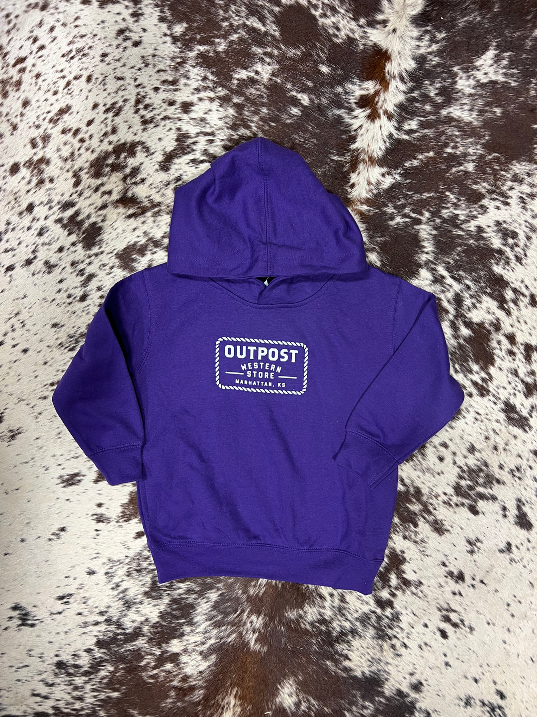 Outpost Logo Toddler Hoodie | Purple