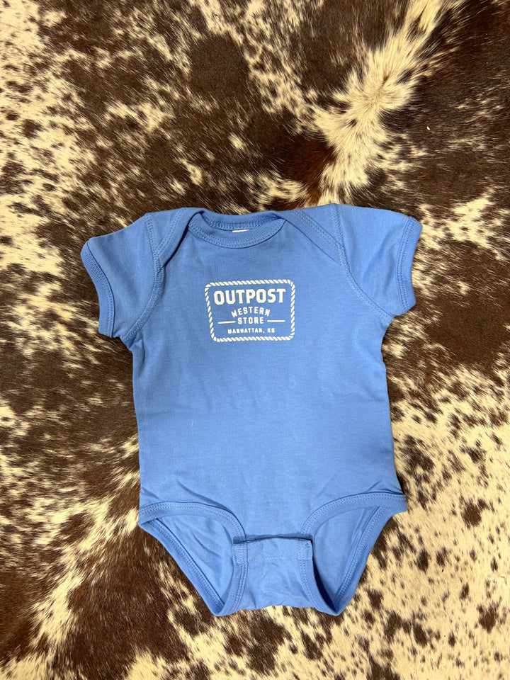 Outpost Onesie | Columbia Blue