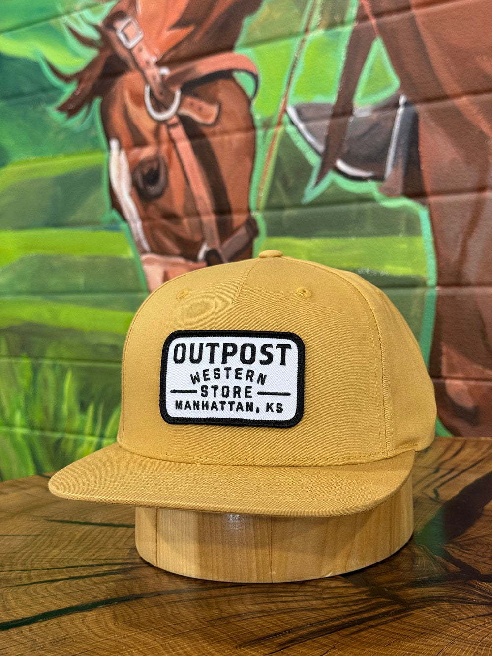 Outpost Richardson 255 Logo Patch Cap | Biscuit