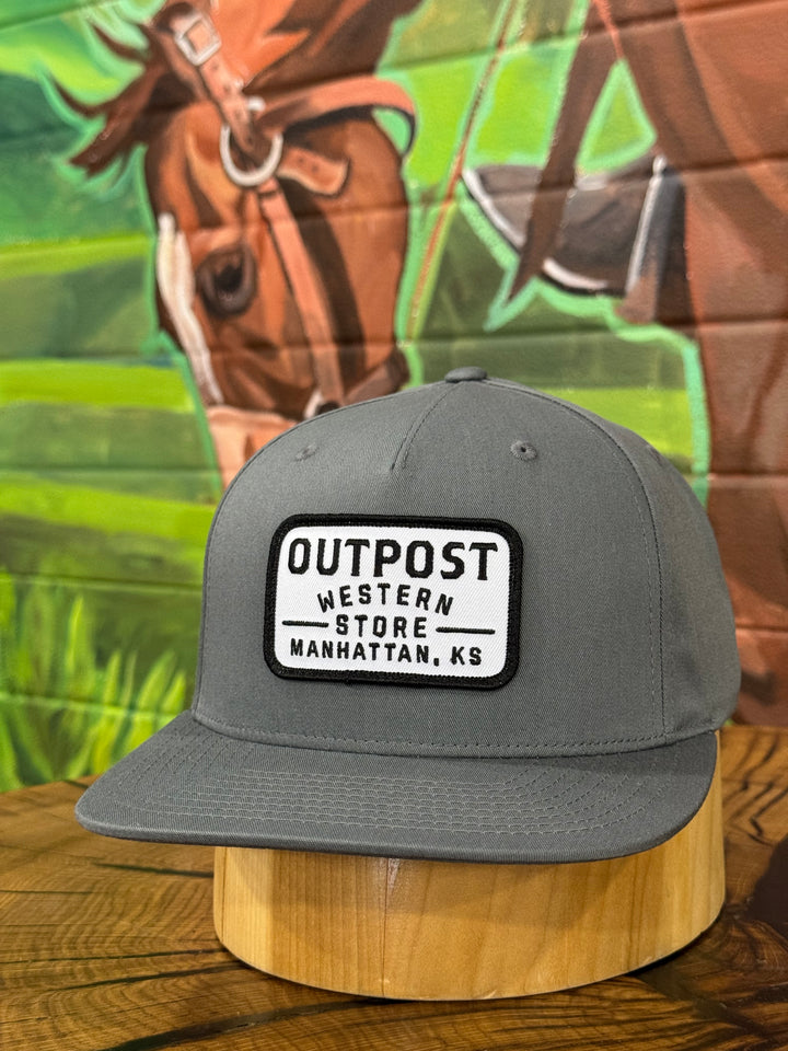Outpost Richardson 255 Logo Patch Cap | Flint Grey