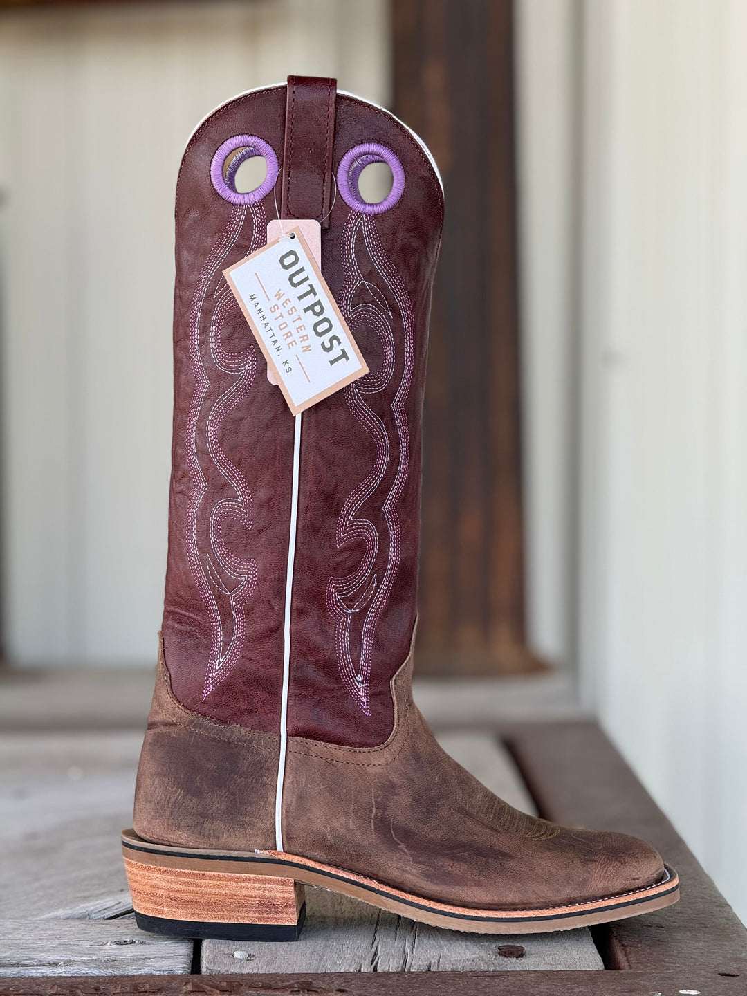 Anderson Bean | Sand Angry Elk Tall Top Boot