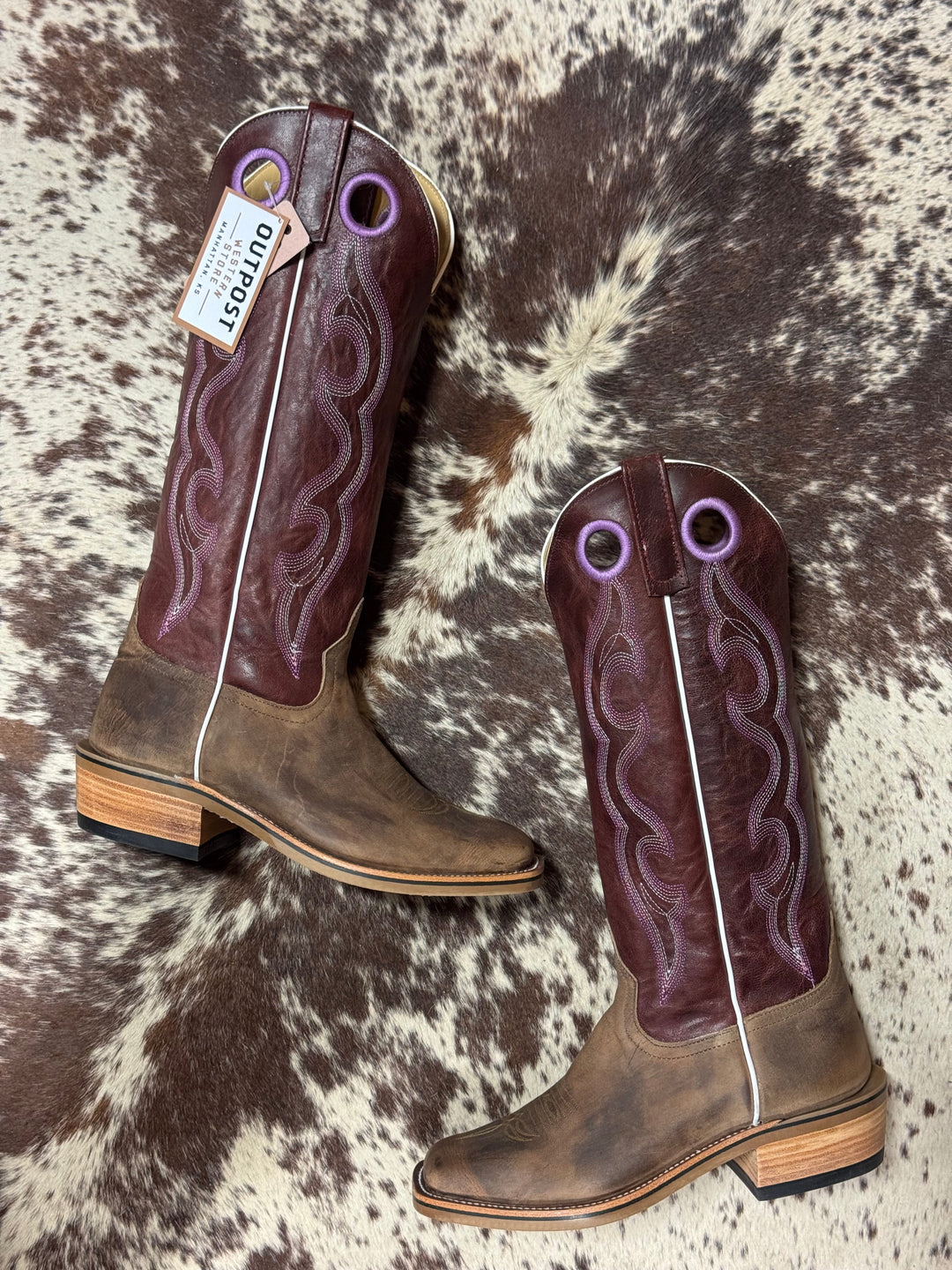 Anderson Bean | Sand Angry Elk Tall Top Boot