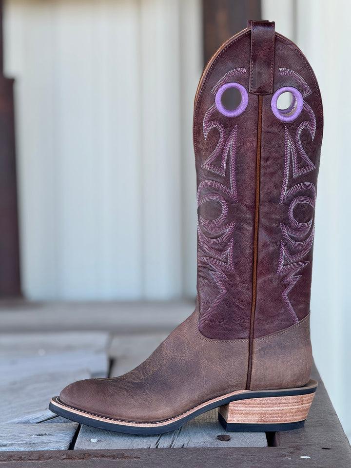 Olathe Boot Co. | Angry Elk Dayhand Boot | Side View