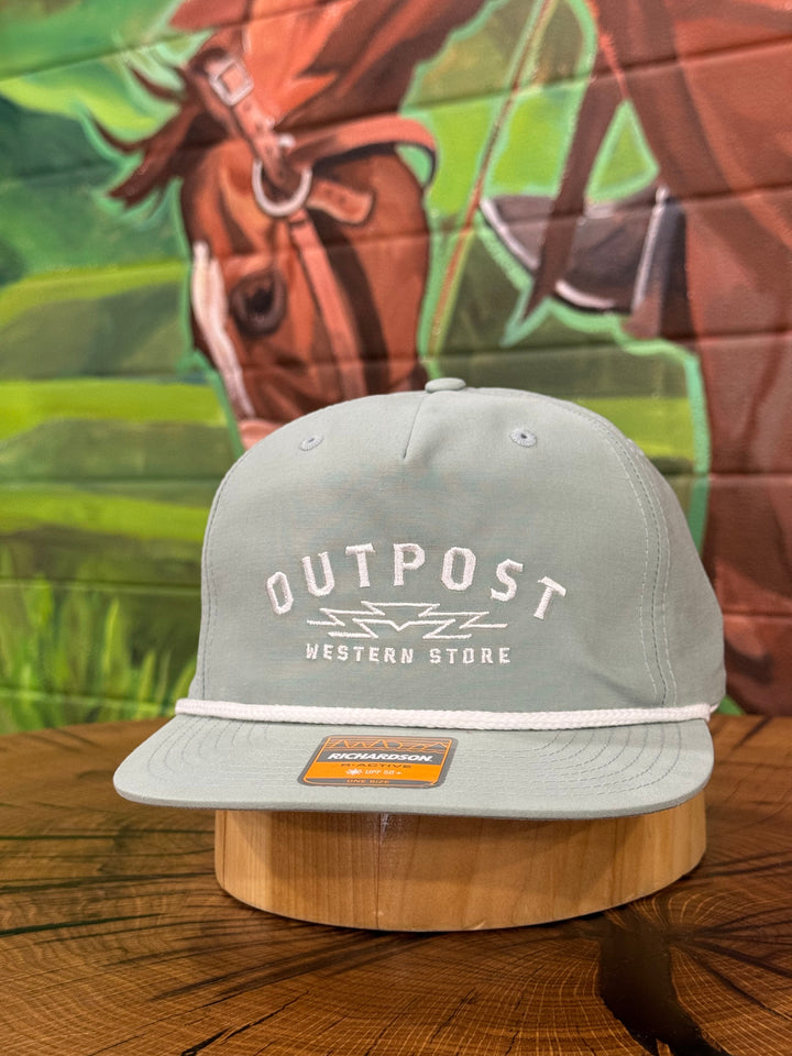 Outpost Sunrise Richardson Rope Cap | Lt. Seafoam/White Rope