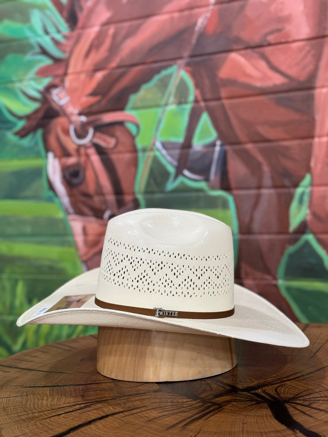 Twister | 10X Shantung 4 1/4" Minnick Straw Cowboy Hat