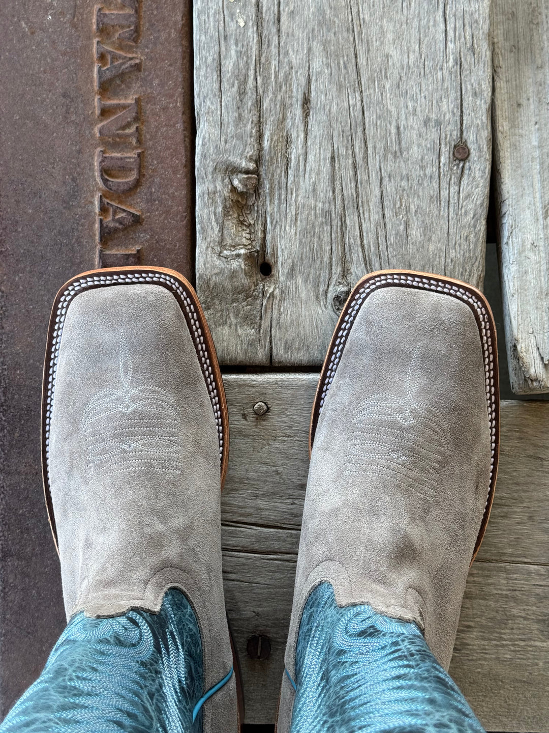 Anderson Bean | Smoked Bacon Boot | Toe View