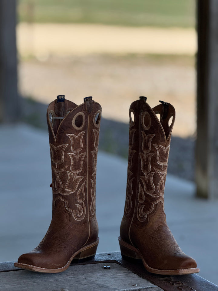 HYER Boot Co. | Tipton Saddle Tan Crunch Boot