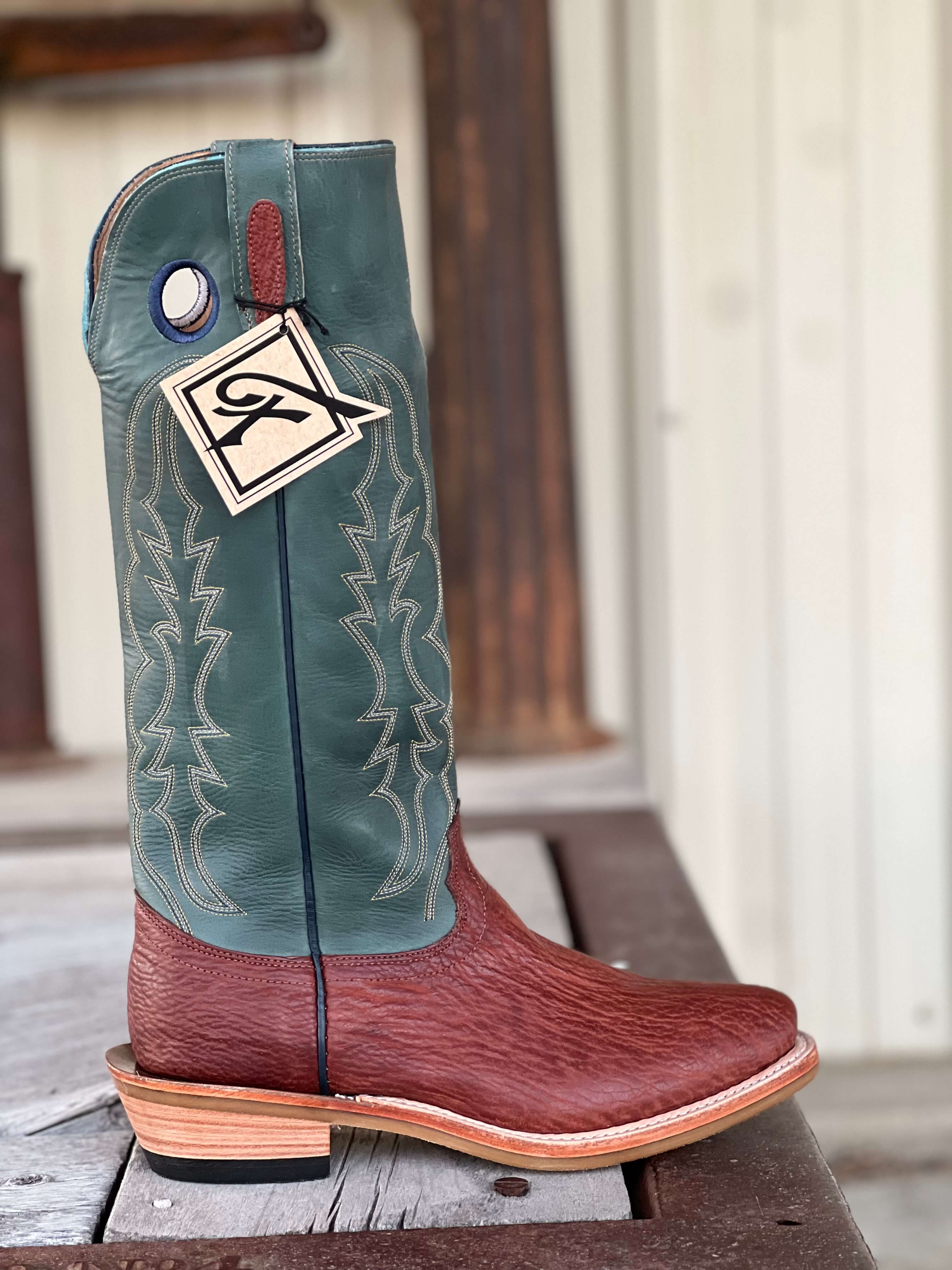 Fenoglio Boot Co. | Cognac Shark Tall Top Boot – Outpost Western Store