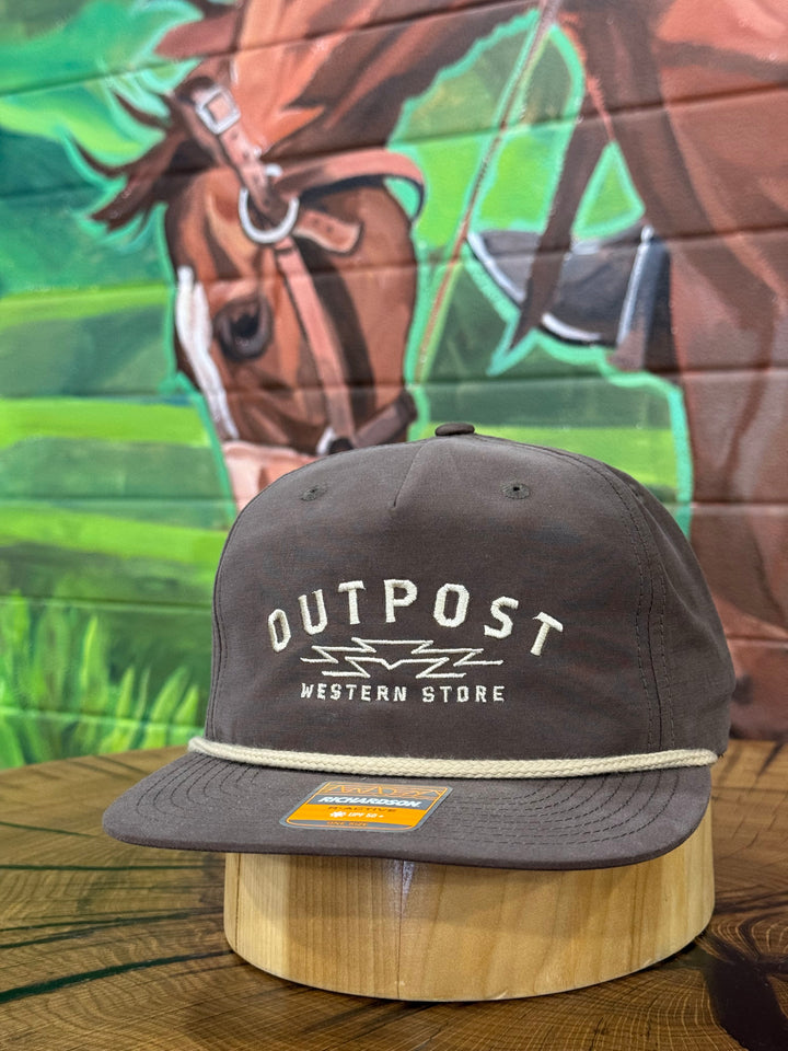 Outpost Sunrise Richardson Rope Cap | Mocha/Khaki Rope