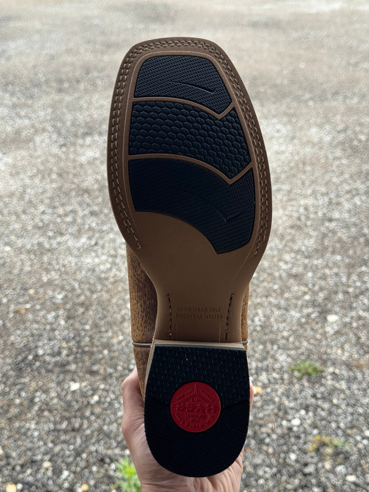 HYER Boot Co. | Burdett Tan Wilboar Boot | Rubber Sole