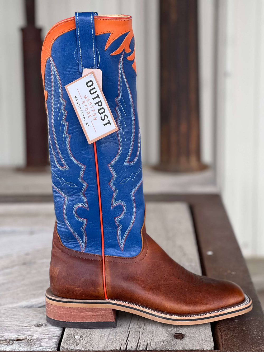 Anderson Bean | Stampede Briar Tall Top Boot | Side View