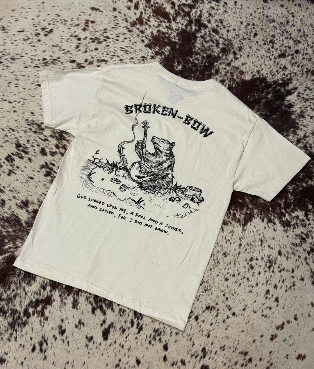 Broken-Bow | Fool and A Sinner Tee | Back View