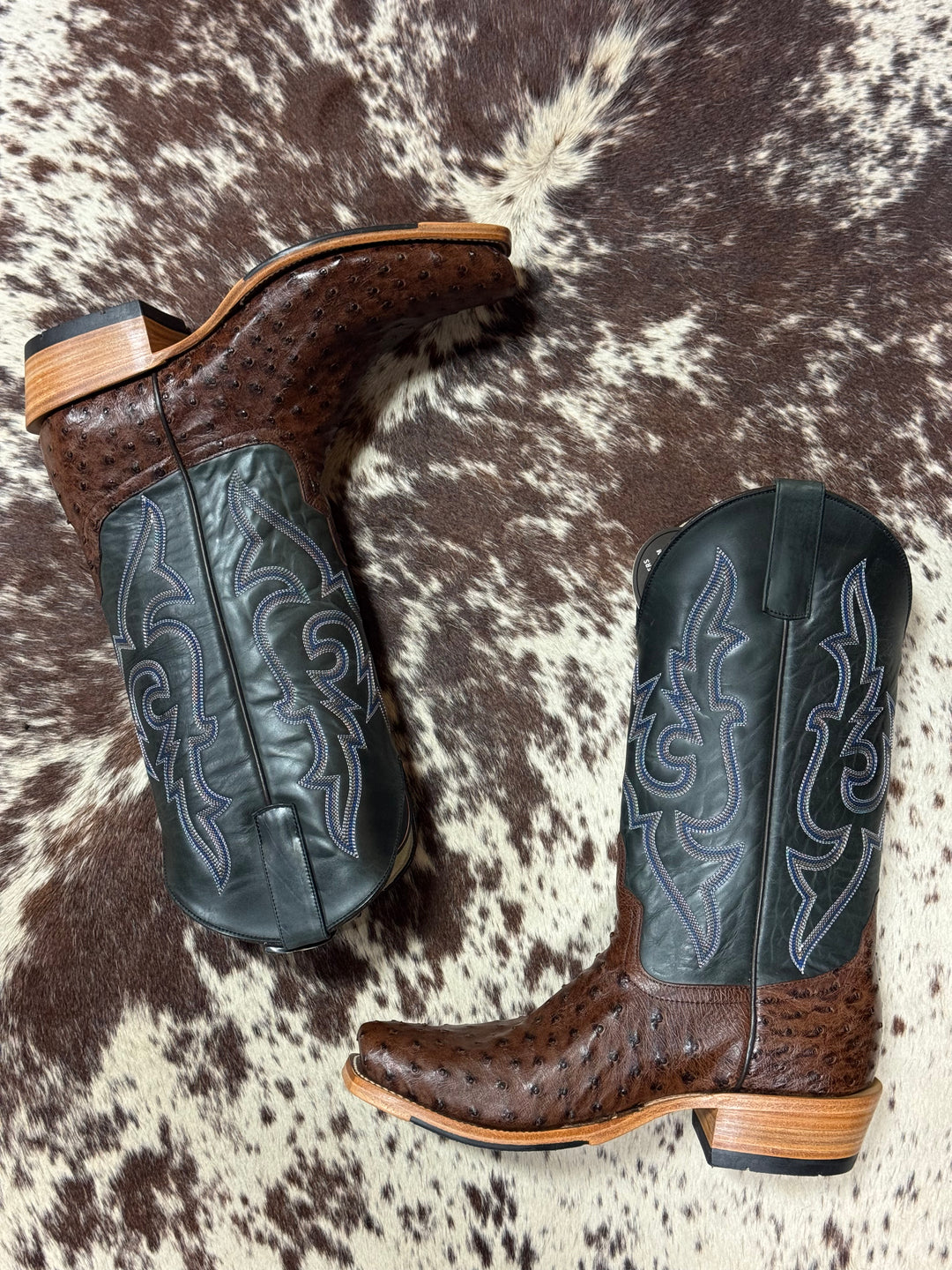 Horse Power Top Hand  | Kango Tobacco FQ Ostrich Boot
