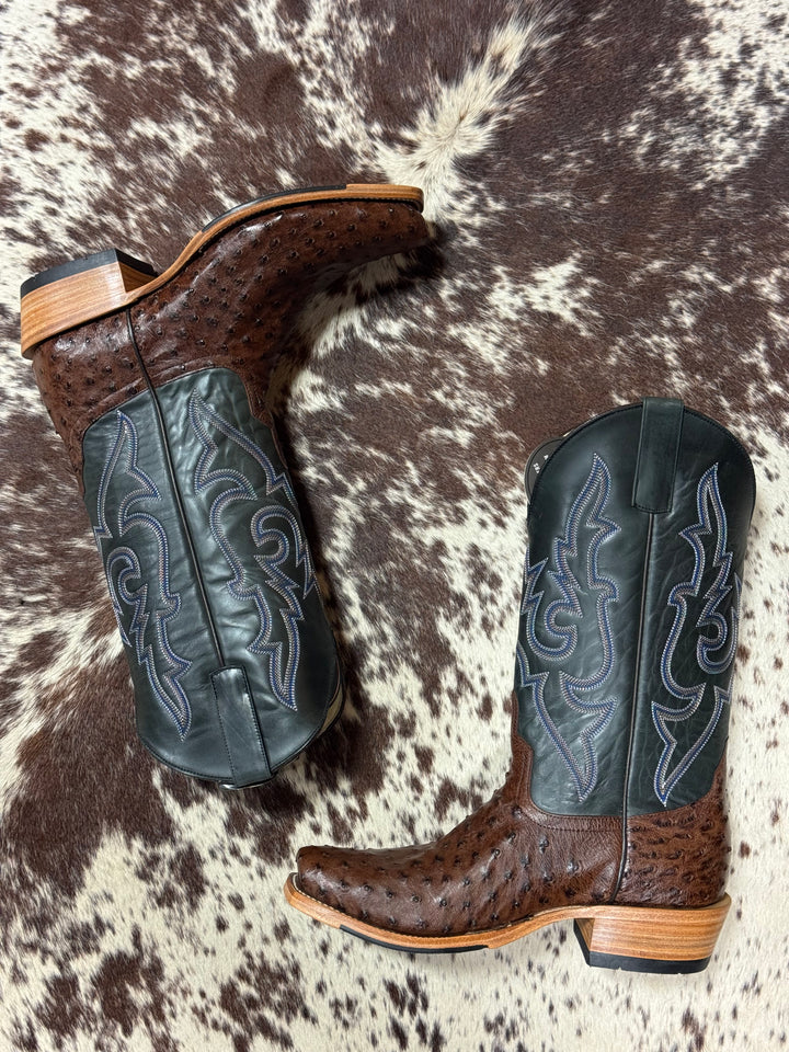 Horse Power Top Hand  | Kango Tobacco FQ Ostrich Boot