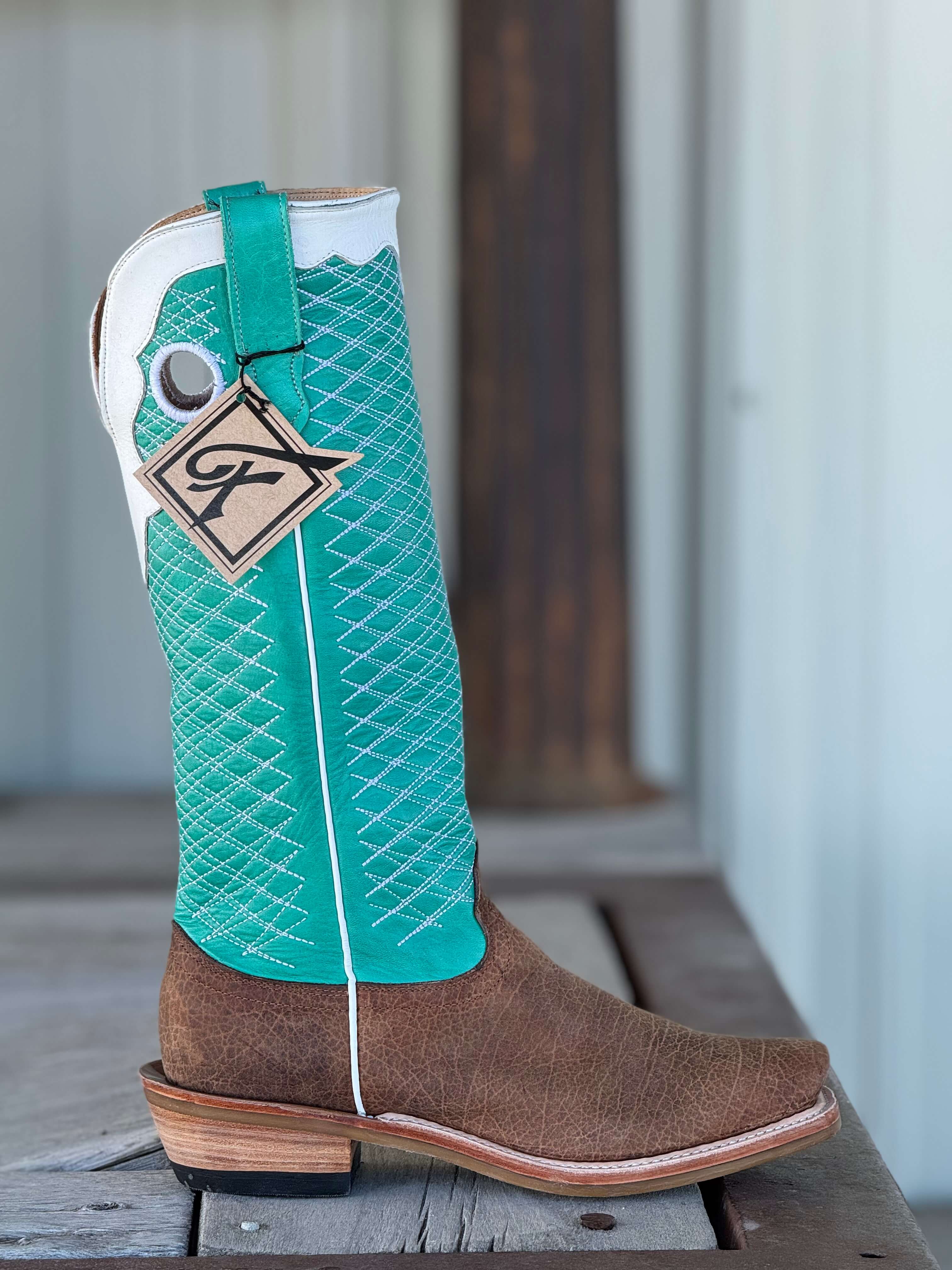 Fenoglio Boot Co. | Deadwood Rust Tall Top Boot – Outpost Western