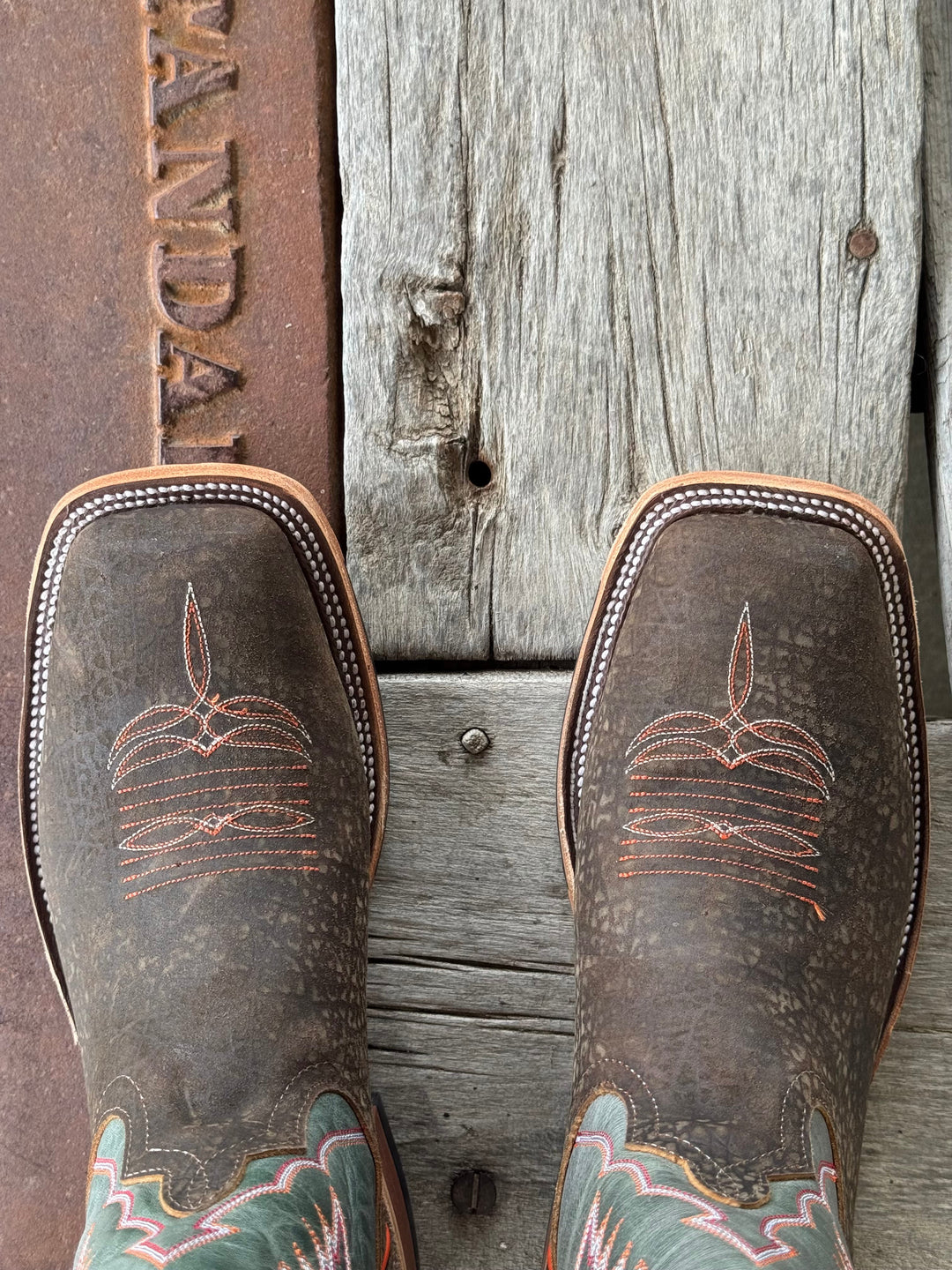 Anderson Bean | Tan Hungry Hippo Boot | Toe View