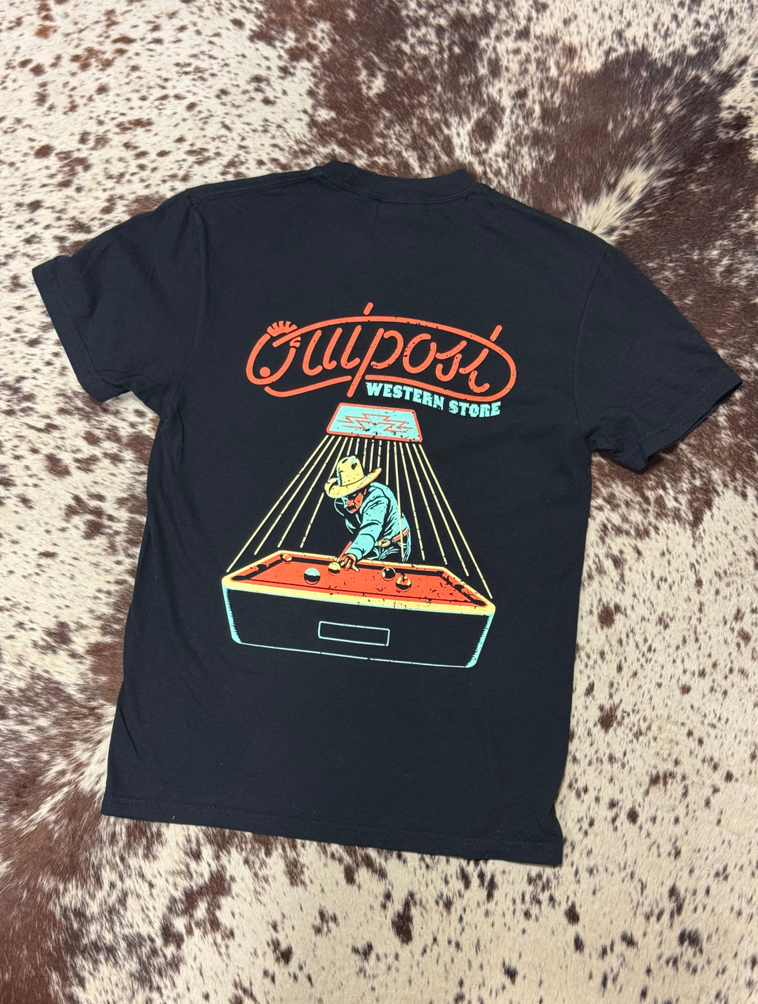 Outpost Pool Shark T-Shirt | Back View