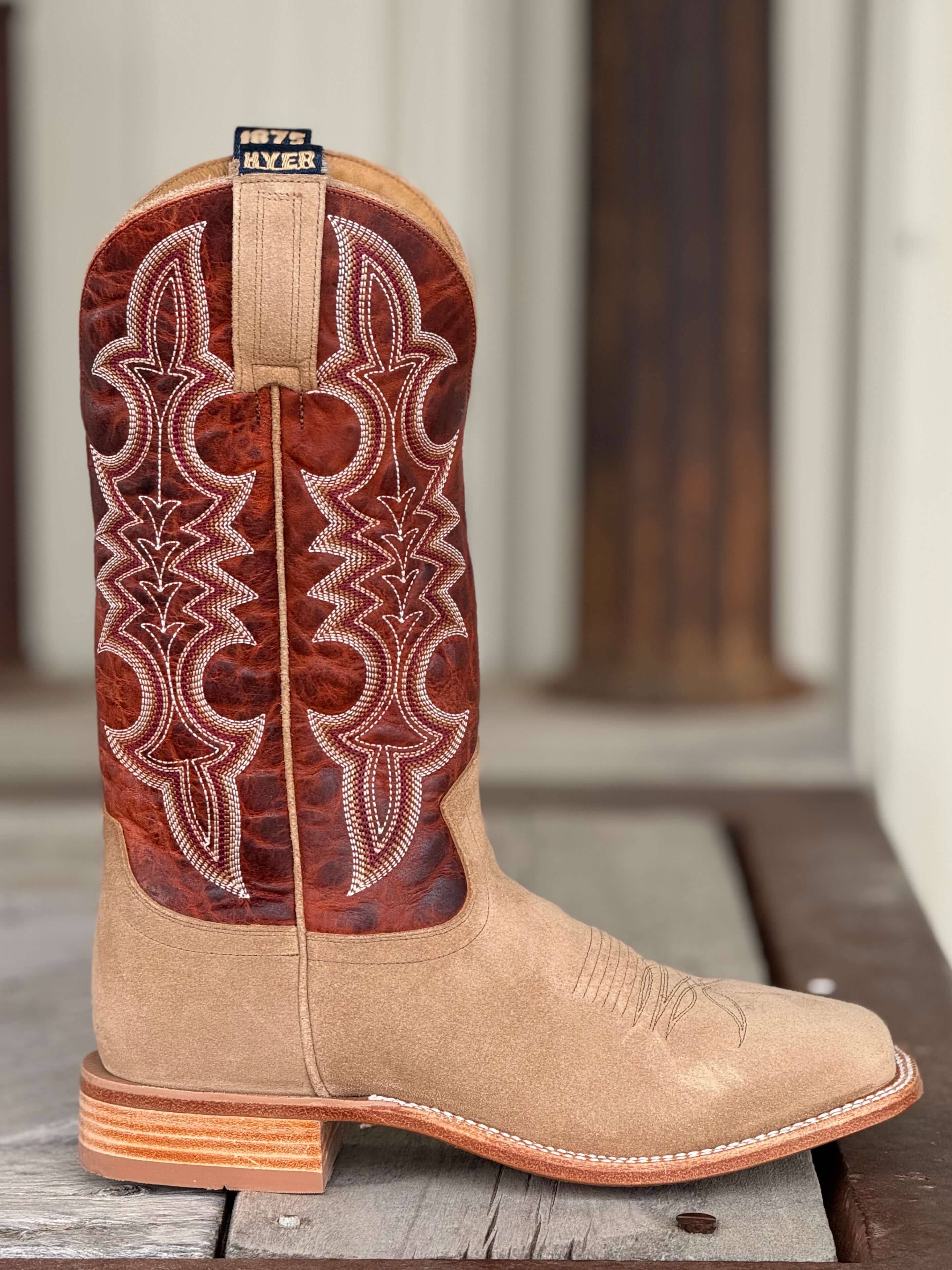 HYER Boot Co. | Holton Sand Roughout Boot – Outpost Western Store