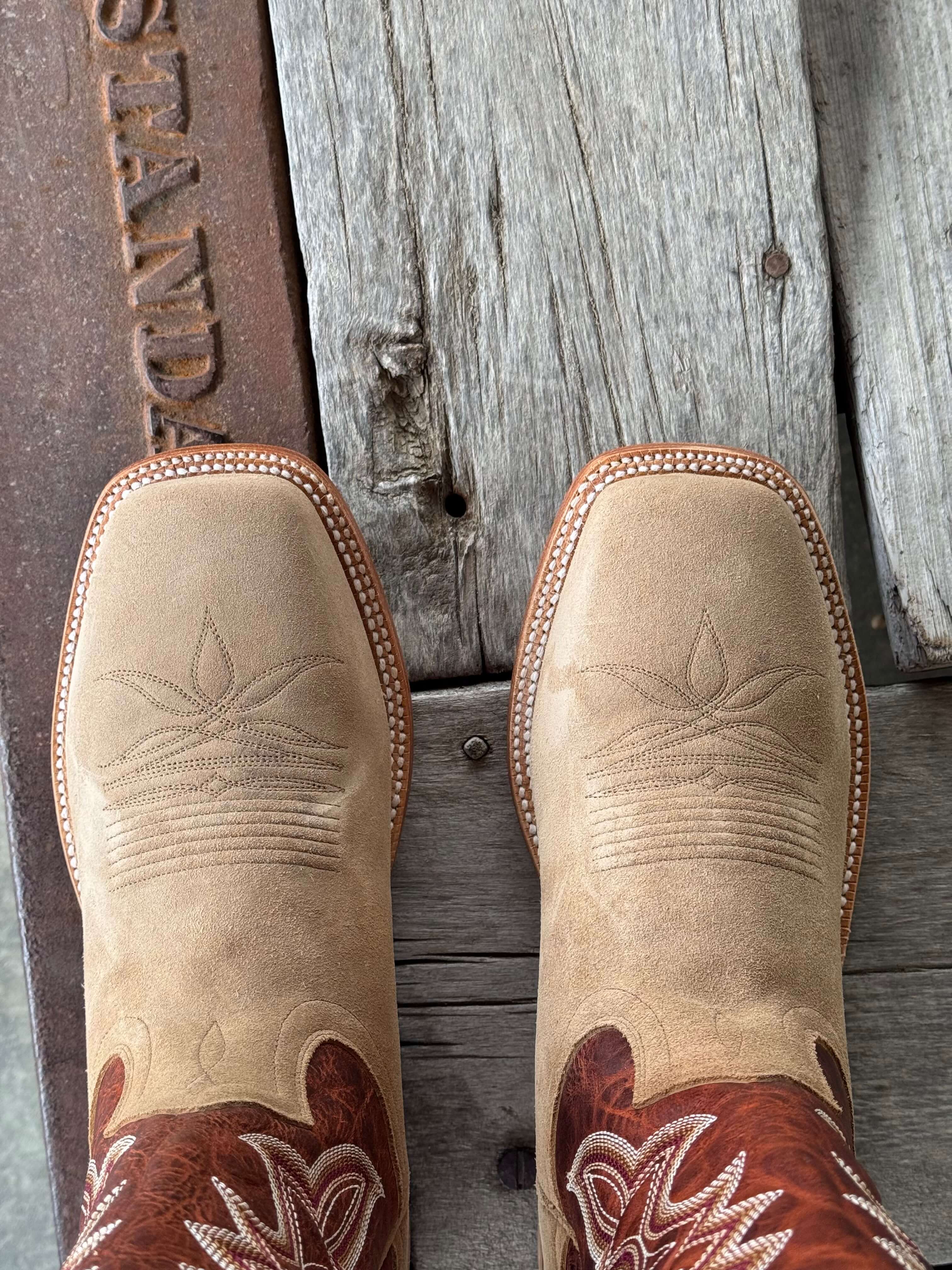 HYER Boot Co. | Holton Sand Roughout Boot – Outpost Western Store
