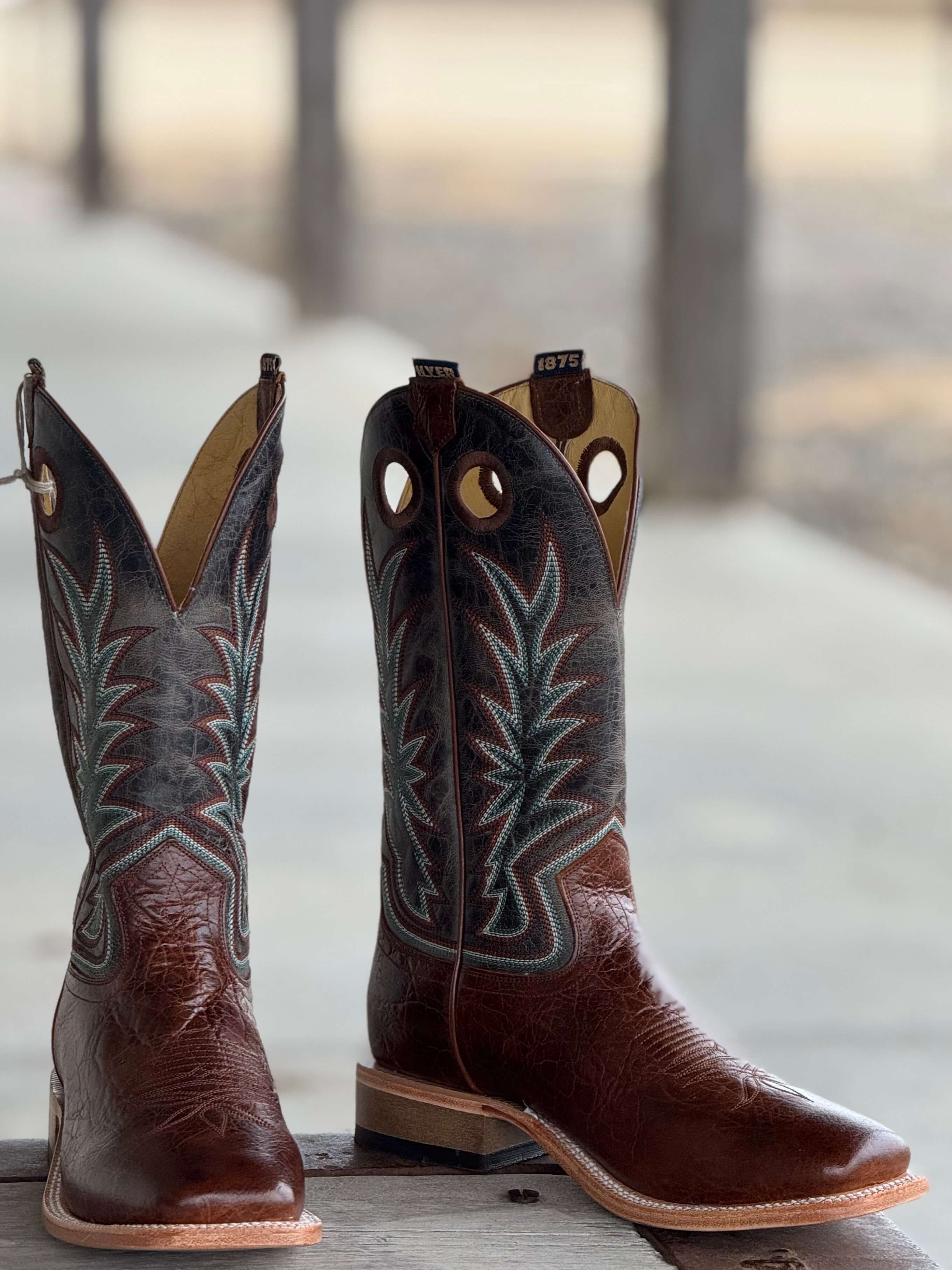 HYER Boot Co. | Walton Brown Clay Cowhide Boot – Outpost Western Store