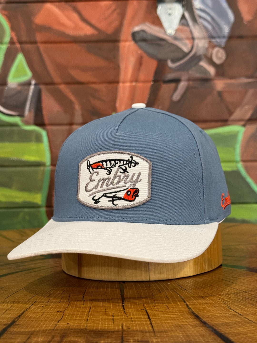 Embry Outdoors | Slate/White Topwater Cap