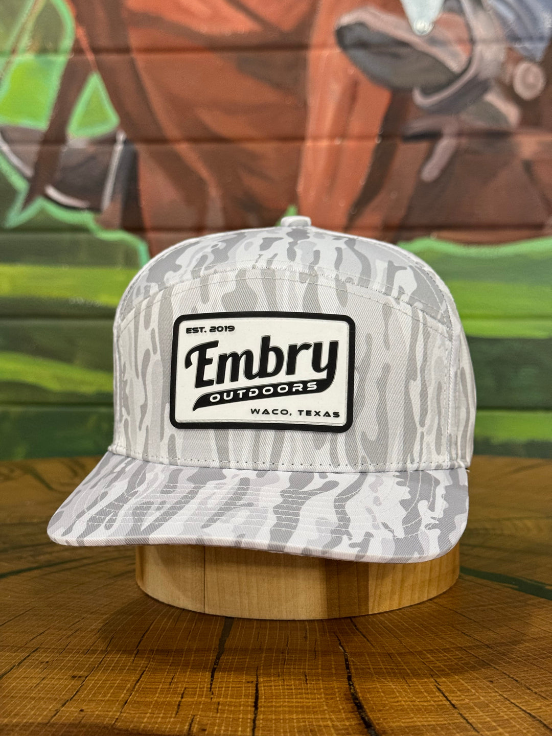 Embry Outdoors | Youth White Ranch 6 Panel Cap
