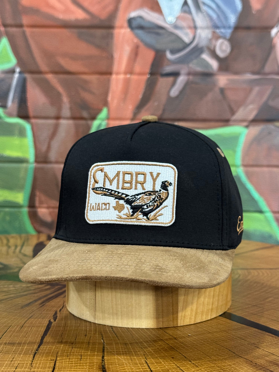 Embry Outdoors | Youth Black/Brown Rooster Cap