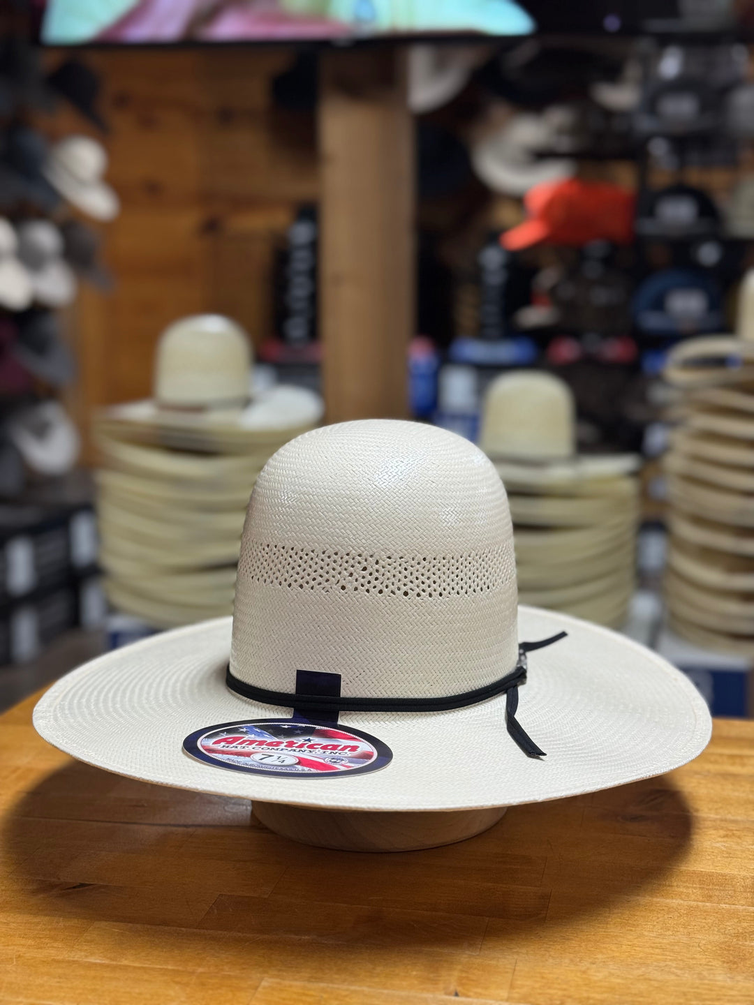 American Hat Co. | 7104  4 1/4" Straw Cowboy Hat