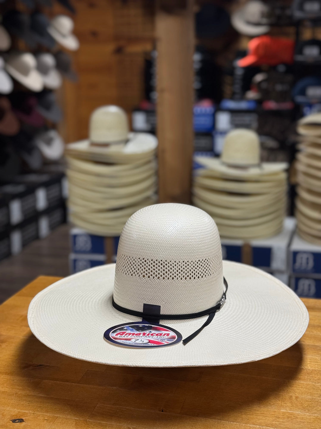 American Hat Co. | 7104  5" Straw Cowboy Hat