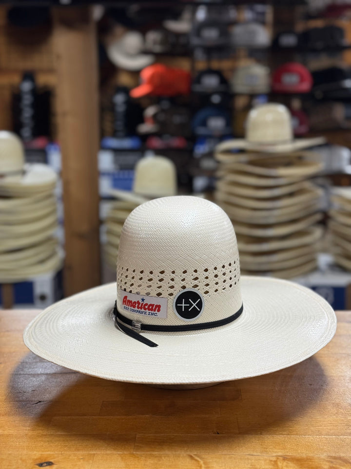 American Hat Co. | 7710 4 1/2" Straw Cowboy Hat | Back