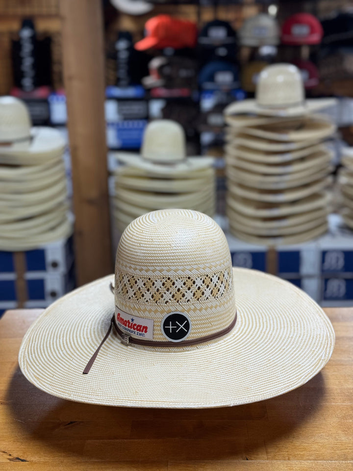 American Hat Co. | 1022 5" Straw Cowboy Hat | Back