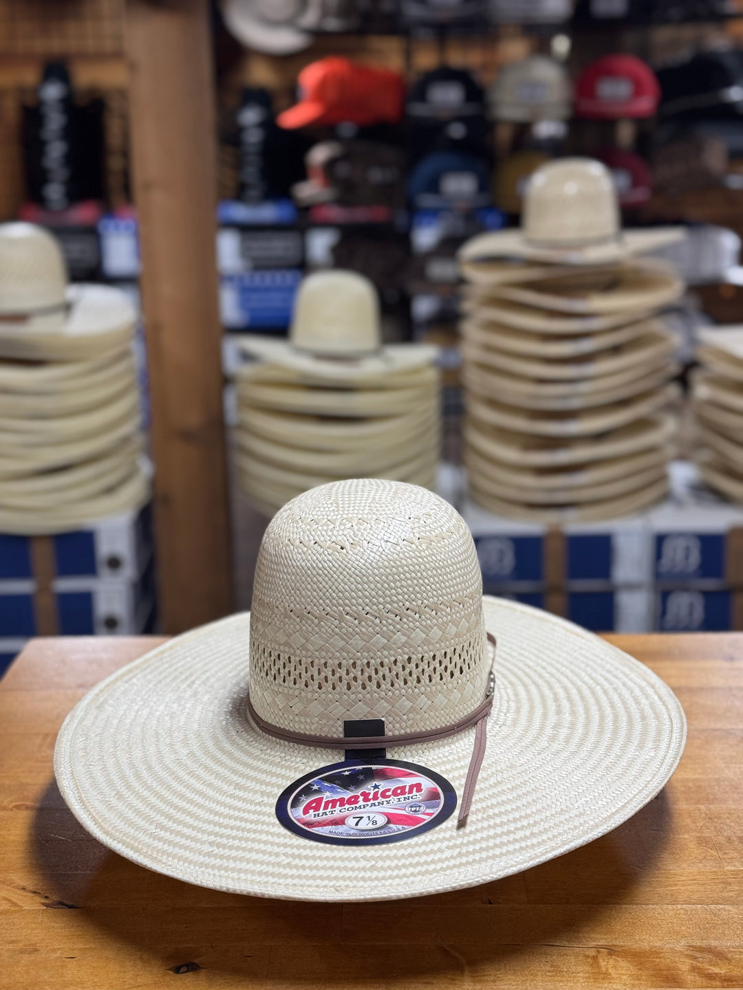 American Hat Co. | 845 5" Poli Rope Straw Cowboy Hat