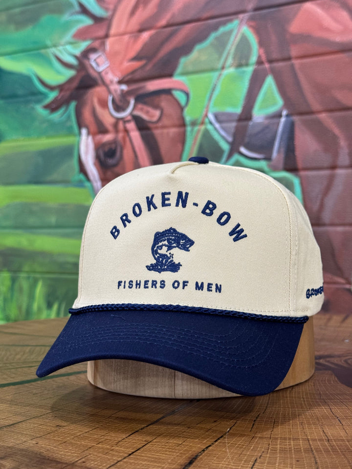 Broken-Bow | Fishers of Men Ripstop Navy/Khaki Cap