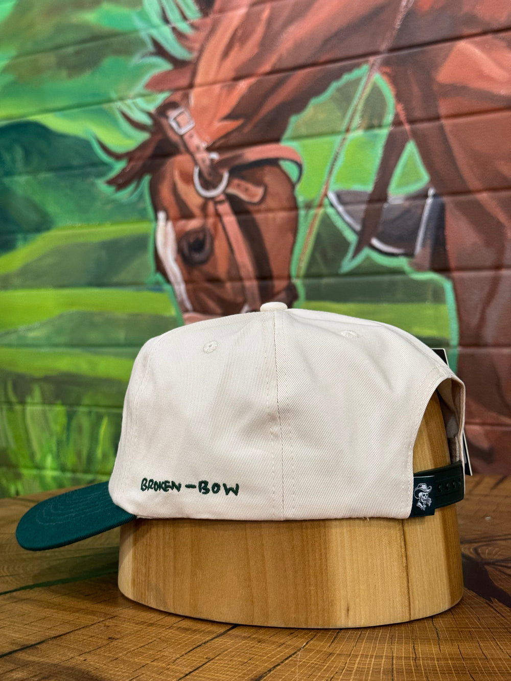 Broken-Bow | God's Green Earth Unstructured Cap | Side View