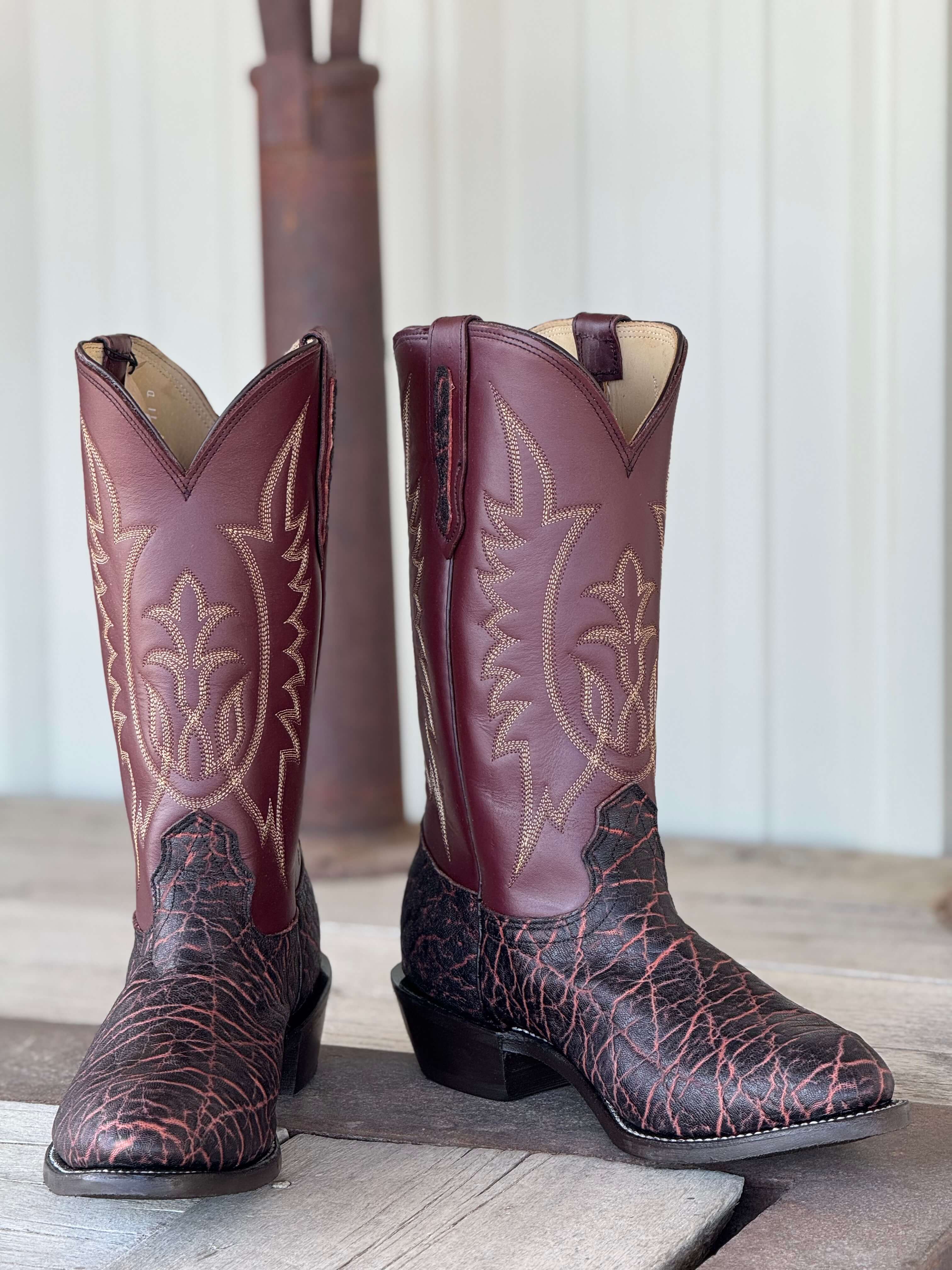 Fenoglio Boot Co. | Vintage Bark Elephant Boot – Outpost Western Store