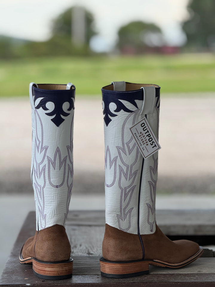 Olathe Boot Co. | Dune Roughout Stovepipe Boot