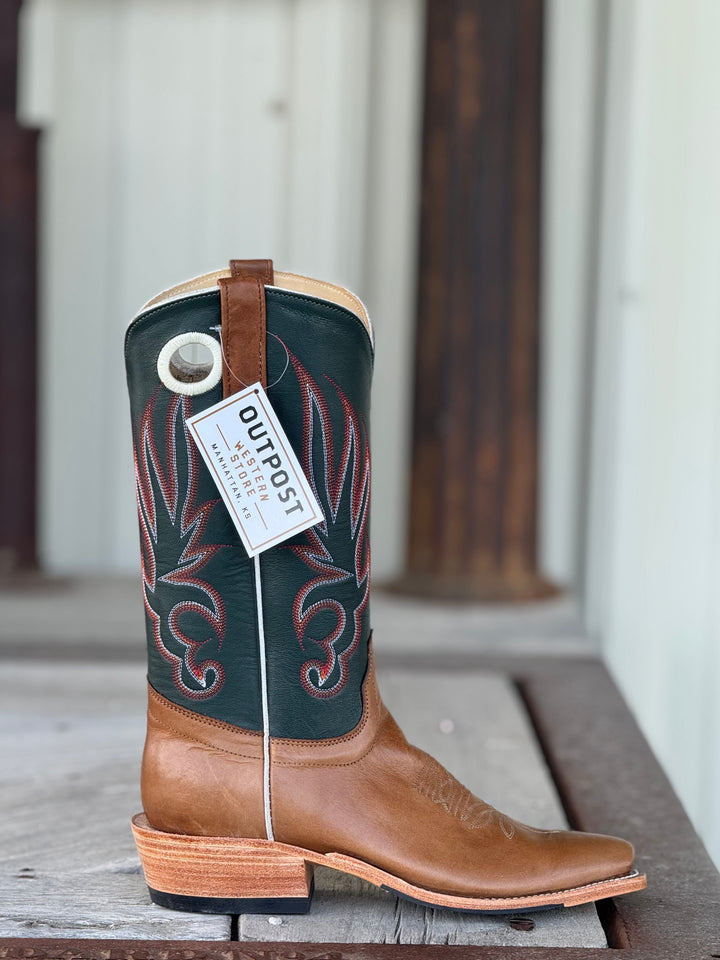 Olathe Boot Co. | Toast Remuda KS Toe Boot | Side View