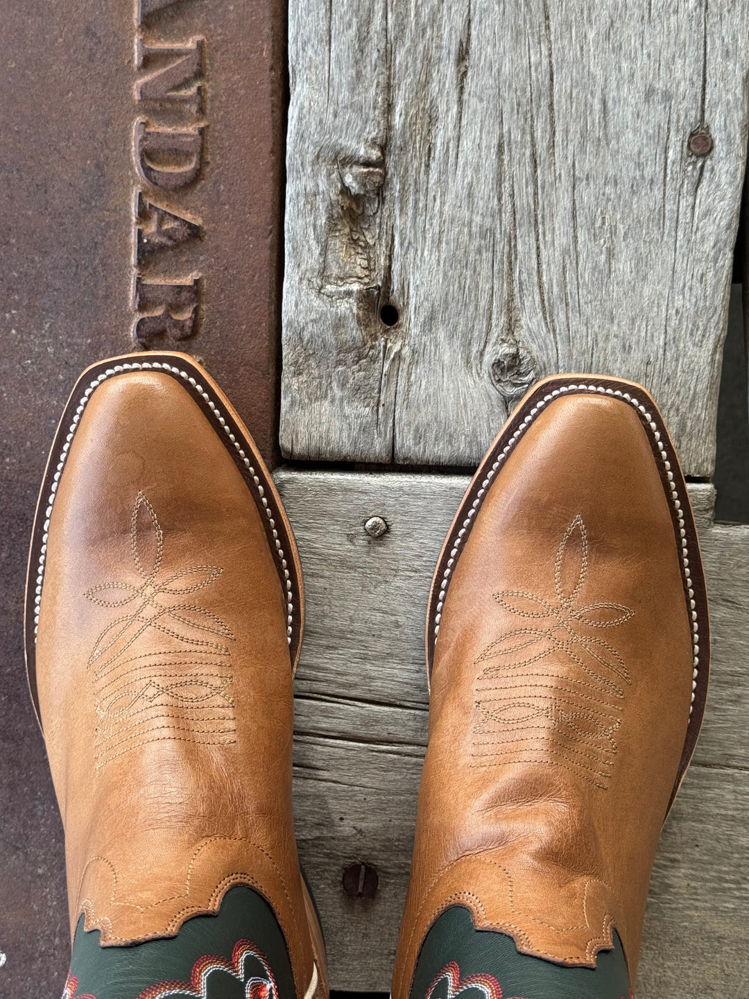 Olathe Boot Co. | Toast Remuda KS Toe Boot | Toe View