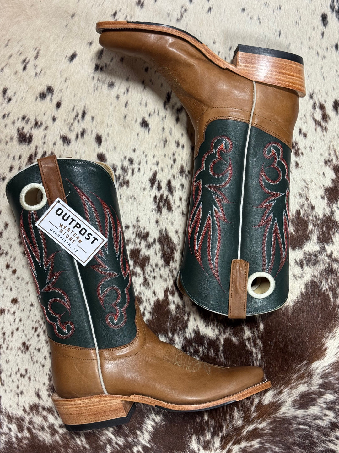 Olathe Boot Co.  | Toast Remuda KS Toe Boot