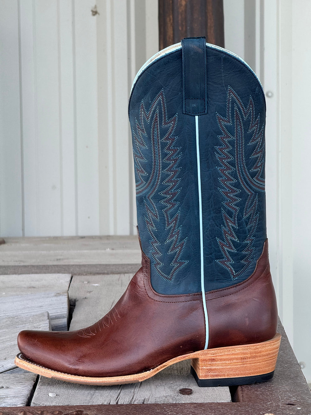 Horse Power Top Hand | Whiskey Vaquero Boot | Side View