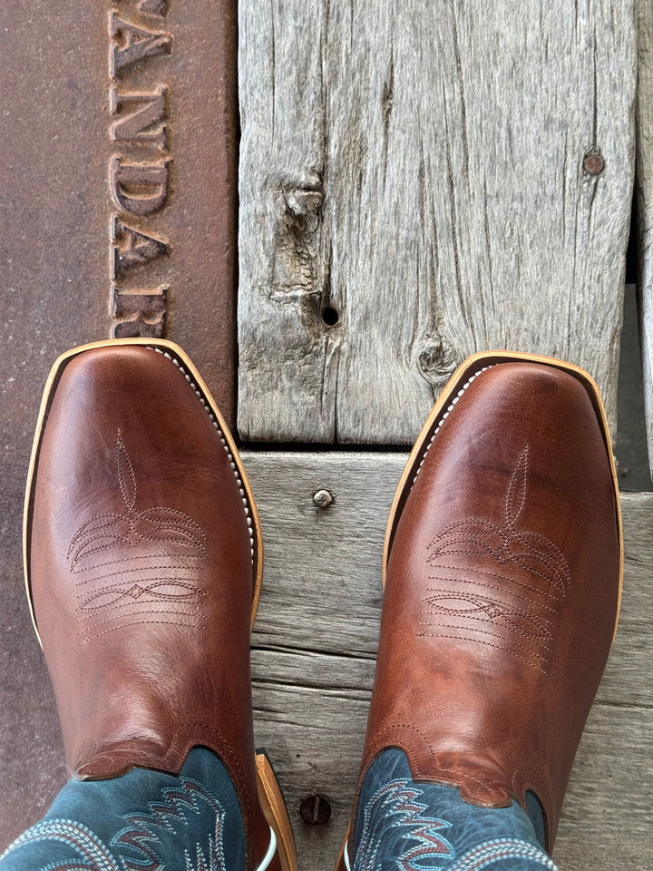 Horse Power Top Hand | Whiskey Vaquero Boot | Toe View