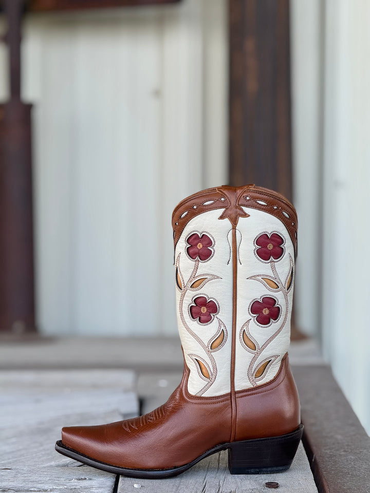 HYER Boot Co. | Hope Tan Ranch Boot | Side View