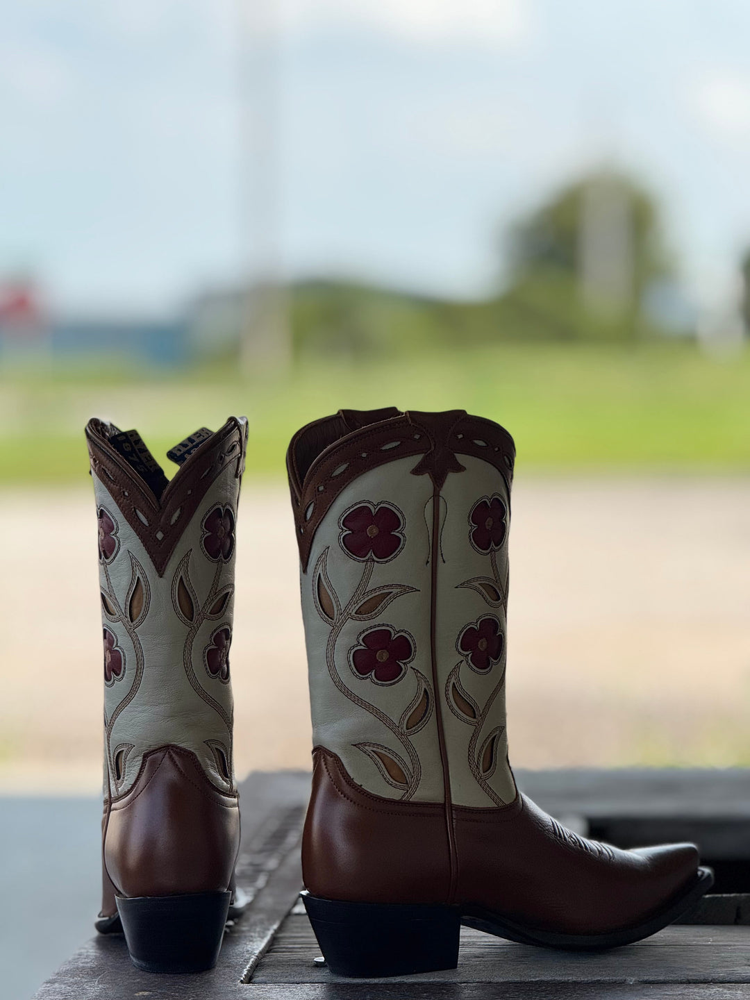 HYER Boot Co. | Hope Tan Ranch Boot | Back View