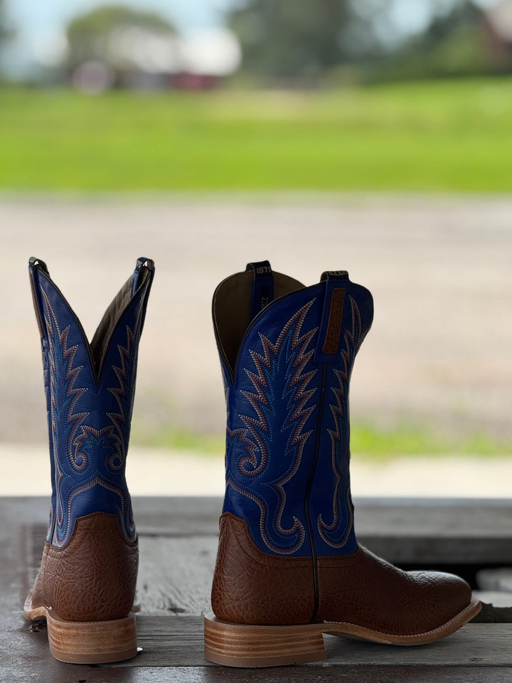 HYER Boot Co. | Kincaid Rye Shrunken Bull Hide Boot | Back View