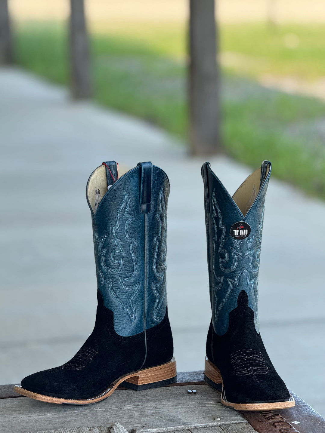 Horse Power Top Hand | Black Suede Boot